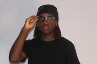Alamòd Orijin Black Skull Cap featuring a sleek black design and comfortable fit, ideal for casual wear or sports activities.